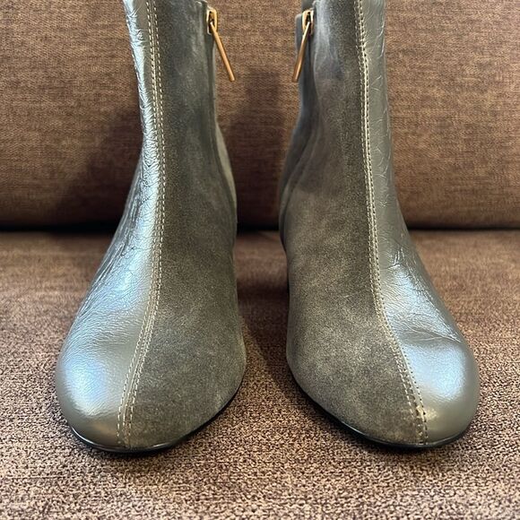 New Kurt Geiger London Elmer Block Heel Bootie Women’s Size 36.5 EU 6.5 US - Picture 4 of 15